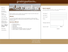 Tablet Screenshot of gentrypartners.com